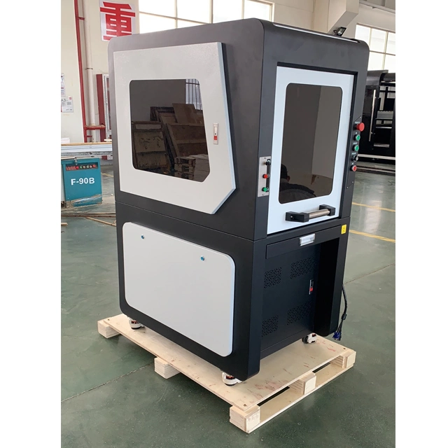 20W/30W/50W/70W Enclosed Fiber Laser Marking Machine for Metal Marking in Safe