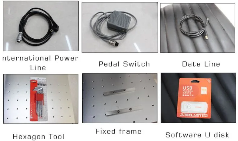 Enclosed Mini Laser Marking Machine for Garments Electric Lines