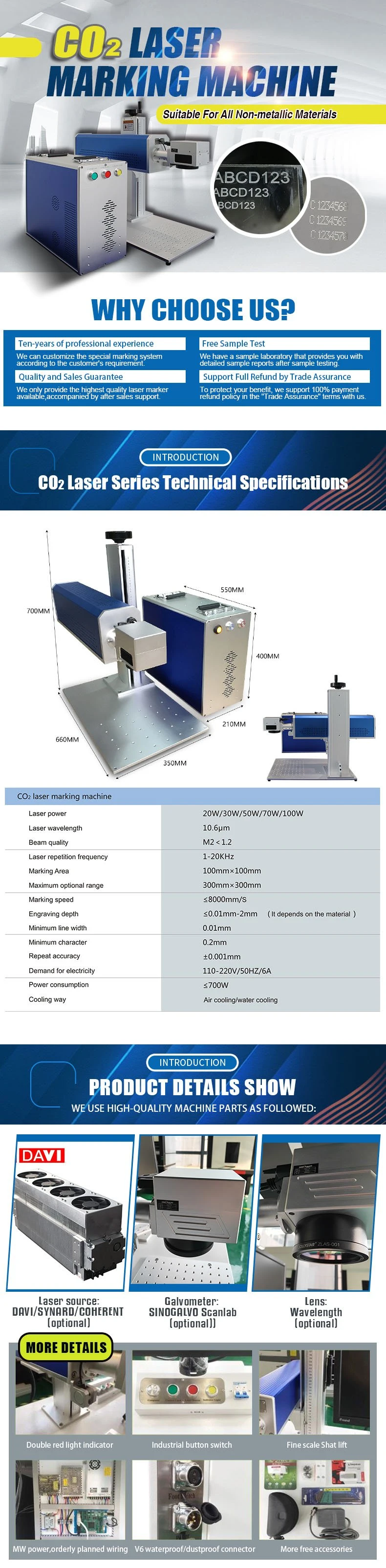 Online Flying Production Line Fiber Laser Marking Machine for Deep Engraving Printing